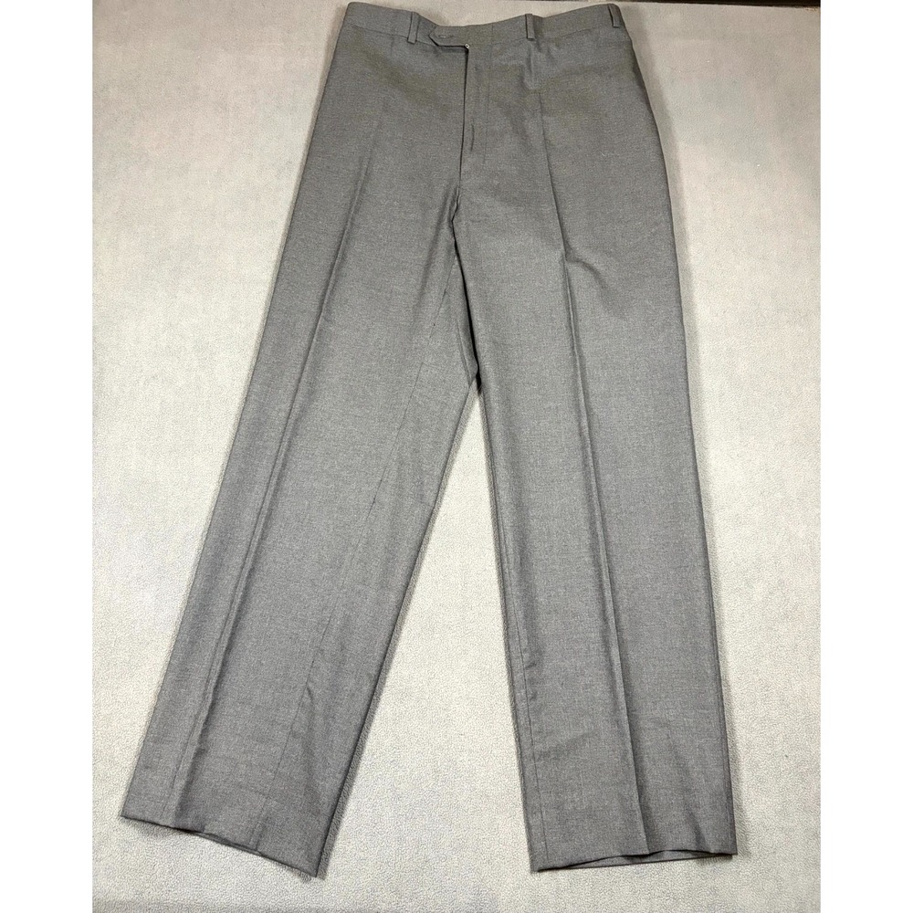 Lauren Ralph Lauren Dress Pants Men's 38x34 Gray Total Comfort Moisture Wicking